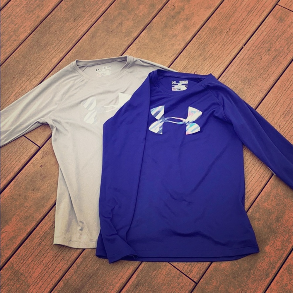 Twounder armor T-shirts loose